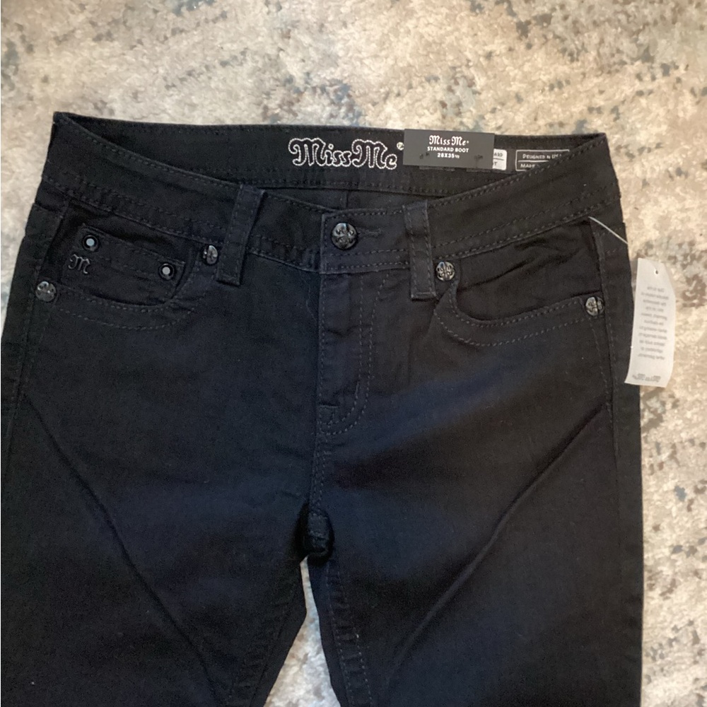 Miss Me Midnight Black Denim